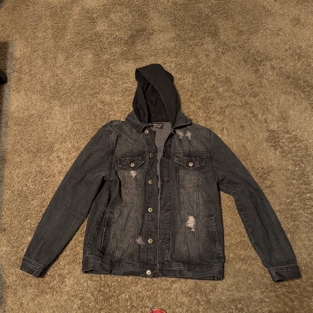 Denim Jacket / Hoodie Size XL Infiniti